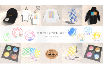 「東リベ」東卍メンバーを“フェイスアイコン”でデザイン♪ 淡い色味で外使いしやすいグッズ登場 画像