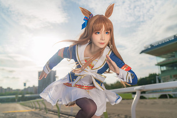 「ウマ娘」グラスワンダーが可憐過ぎ…！注目レイヤー・箱ネコ【コスプレ】 画像