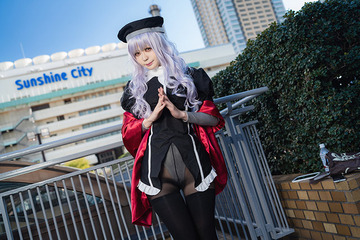 【コスプレ】「Fate/hollow ataraxia」カレンの黒タイツが色気漂う…注目レイヤー・白桃 画像