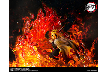 「鬼滅の刃」煉獄杏寿郎、“奥義 玖ノ型・煉獄”を放つ一瞬を1/4スケールフィギュア化！ 約30万円の完全版も登場 画像