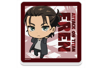 「進撃の巨人」エレンやリヴァイをデフォルメでデザイン♪ アクリル製のキーホルダー＆コースターが登場 画像