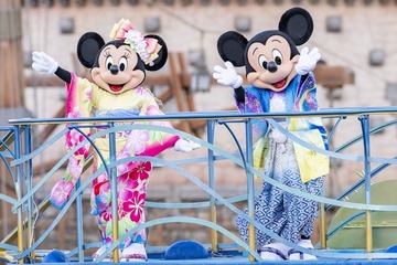 【ディズニー】和服姿のミッキーマウスが新年をお祝い！東京ディズニーシーでも期間限定グリーティング開催 画像