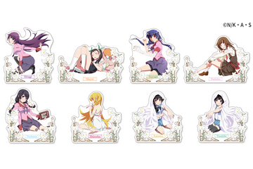 「物語シリーズ」BIGパネルやチェキ風ブロマイドが当たる！デジタルくじ“ちゃれくじ”に登場 画像