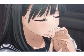 冬アニメ「明日ちゃんのセーラー服」アイドル・福元幹に憧れる小路　級友からMVの真似をしてと頼まれるが…　第2話先行カット 画像