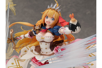 「プリコネR」おいっす～☆ ペコリーヌがエビ天おにぎり片手にフィギュア化 画像