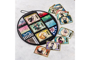 「鬼滅の刃」炭治郎、柱デザインのカスタム収納ポケット登場♪ おしゃれな丸型で小物類をスッキリ収納 画像