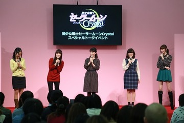 「セーラームーンCrystal」第2期はブラック・ムーン編、AGF2014にセーラー戦士5人が集結 画像