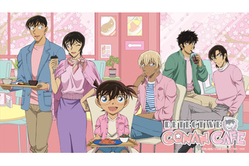 「コナン」降谷零（安室透）らが桜な装い♪ “松田＆萩原の爆弾ケーキ”もあるコナンカフェ開催 画像