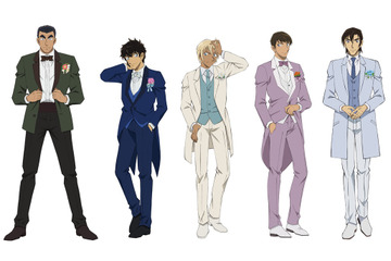 劇場版「名探偵コナン ハロウィンの花嫁」警察学校組ウェディングビジュアル公開！ 古谷徹らキャストコメントも 画像