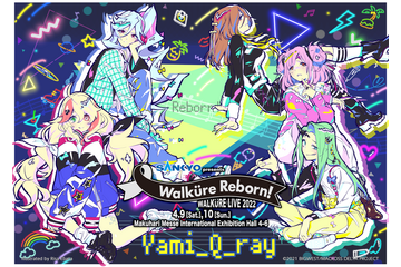 「マクロスΔ」“Yami_Q_ray（ヤミキューレ）”のポップなビジュ公開♪　LIVE 2022 ～Walküre Reborn!～ 画像