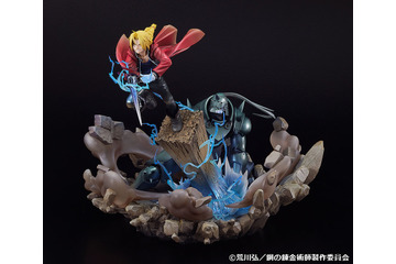 「鋼の錬金術師」戦闘中のエルリック兄弟を情景ごと！ハイエンドスタチューが登場 画像