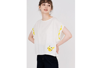 「ポケモン×グラニフ」ピカチュウやイーブイ、幻のポケモンのTシャツが登場 画像