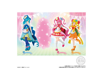 「デリシャスパーティ プリキュア」キュアプレシャス達がリアルフィギュア化！ 食玩”キューティーフィギュア”シリーズに登場 画像