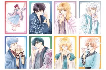 「暁のヨナ」草凪みずほの美麗イラスト使用！原作版権初のコラボカフェ開催 画像