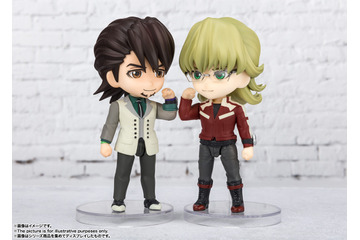 「タイバニ」虎徹＆バーナビーのフィギュア登場！ 小さくデフォルメした姿がかわいい♪ 画像