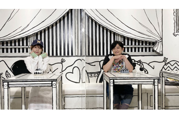 下野紘＆内田真礼、まるで“絵本の中”!?な2Dカフェに大興奮！「声優と夜あそび ウォーカーズ」 画像