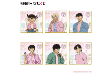 「名探偵コナン」降谷零、高木＆佐藤刑事たちとカフェ気分♪ オンラインくじ登場 画像