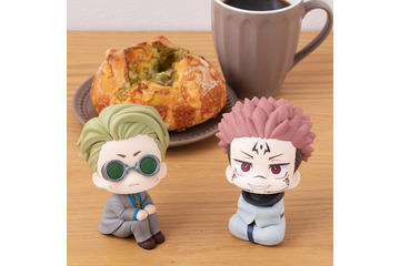 「呪術廻戦」七海建人＆宿儺、見上げる姿が可愛い“るかっぷ”からセットでフィギュア化！ 画像