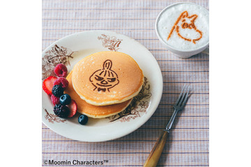 ムーミンとリトルミイを、おうちで手軽に型抜き♪スイーツにもラテにも「ムーミン カフェレシピ BOOK」 画像