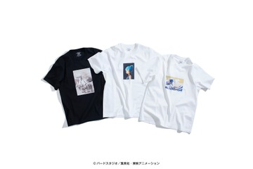 「ドラゴンボール」悟空、ブルマが名画をオマージュ♪ PUBLIC TOKYOとのコラボTシャツ 画像