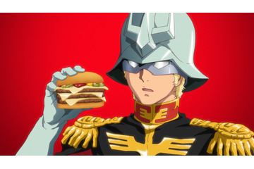 「ガンダム」シャア（CV.池田秀一）がTVCM登場「これでこそ、私のマックだ」！マクドナルドでコラボ開催 画像