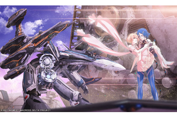 「劇場版マクロスΔ／マクロスF」“ハヤテとフレイア”描き下ろしのデジジャケット＆各法人特典イラスト公開！ 画像
