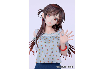 「彼女、お借りします」レンタル彼女・水原千鶴と“デート”できる!?  等身大フィギュア完成「週刊少年マガジン」 画像