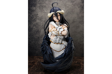 「オーバーロード」アルベドが 1/1スケールで胸像フィギュア化！漆黒の翼まで丁寧かつ大胆に表現 画像