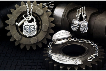 神山健治×Dr MONROEのコラボアクセ いよいよ販売　“スカル”をモチーフにデザイン 画像