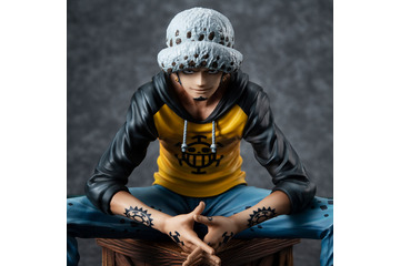 「ワンピース」“死の外科医”ローが初登場時の姿でフィギュア化― 不敵な笑みがクール！ 画像