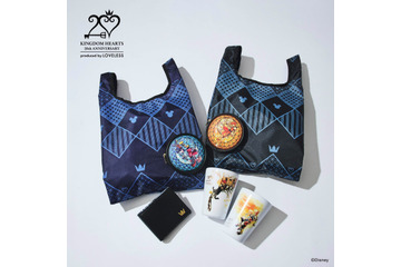「キングダム ハーツ」20周年記念デザインのエコバッグ、タンブラー、財布が登場！日常使いで世界観を楽しめる♪ 画像