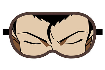 「名探偵コナン」気分は“眠りの小五郎”!? 毛利小五郎の目元を大胆プリントのアイマスク登場 画像