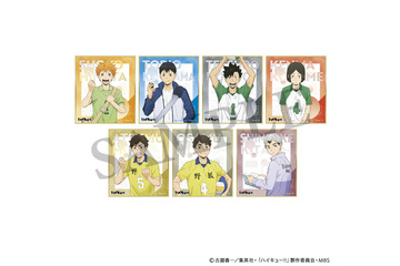 「ハイキュー!!」中学時代の日向や影山、“黒髪”研磨を描き下ろし！アクリルスタンド、缶バッジが登場 画像