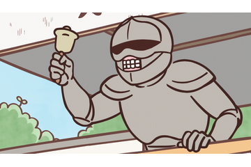 「ちいかわ」労働の鎧さん（CV.東地宏樹）とくりまんじゅう（CV.淺井孝行）が初登場！7月29日放送回にて 画像