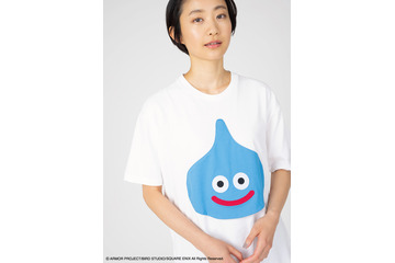 「ドラクエ」スライムにゴールドマン！かわいいグラフィックTシャツなどコラボグッズが登場♪ 画像
