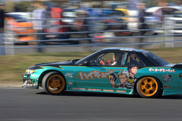 サーキットでも活躍！大迫力の痛車スポーツ走行＠第9回茂原de痛車 画像