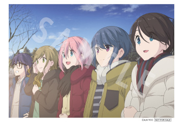 映画「ゆるキャン△」5人の日常を切り取ったEDイラストがフォトカードに♪ 8月5日より入場者プレゼント第6弾 画像