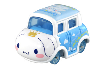 「シナモロール」20周年記念でトミカになって登場♪ “シナモロールブルー”で車内と内装をデザインした特別仕様 画像