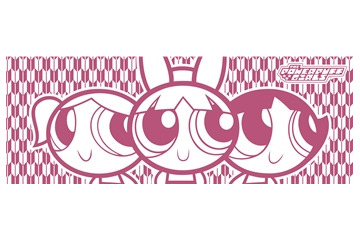 「パワーパフ ガールズ」が、てぬぐい･巾着袋で発売　日本の伝統工芸品とコラボ 画像