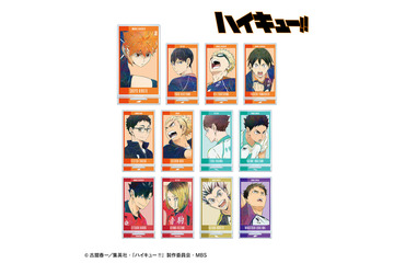 「ハイキュー!!」日向翔陽、及川徹、黒尾鉄朗らを新たなタッチで表現!! アクリルスタンド、BIG缶バッジ登場 画像