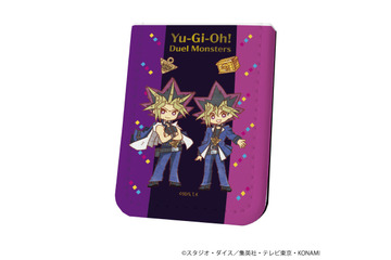 「遊☆戯☆王デュエルモンスターズ」遊戯＆海馬たちがレトロアートデザインに！ レザーストラップ、ミラー、パスケースなど登場 画像