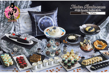 「刀剣乱舞」鶴丸国永、燭台切光忠たちがきらびやかなケーキに♪ ヒルトン東京お台場でスペシャルビュッフェ第2弾が開催 画像