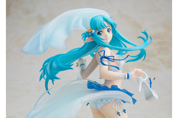 「SAO」アスナ、花嫁水着で浜辺を軽やかに駆ける姿が尊い♪ “ウンディーネ”姿でフィギュア化！ 画像