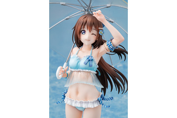 「ラブライブ！ニジガク」桜坂しずく、可愛らしい水着にスラリと伸びる足に注目♪ “お台場ビーチガール”Ver.でフィギュア化！ 画像