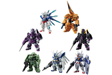 「ガンダム」ELSクアンタ、ベルガ・ギロスなど5機が新規立体化＆ザクIIの復刻も！ 「ガンダムコンバージ」10周年特別弾登場 画像
