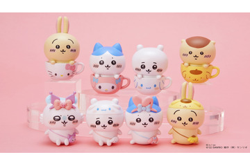 「ちいかわ×サンリオ」シナモロール、マイメロディとコラボ再び♪鎧さんが作った帽子をかぶって登場 画像