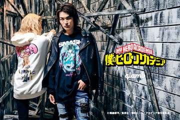 「ヒロアカ」デクや爆豪、死柄木らをストリートスタイルに表現♪ glambコラボアイテムが登場 画像