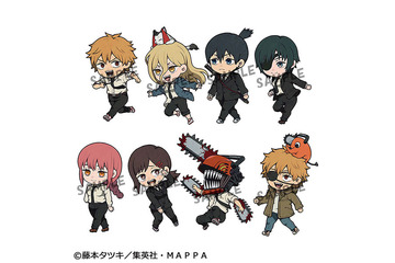 「チェンソーマン」コベニや姫野も登場！ デフォルメイラスト使用のラバストやアクスタが発売♪ 画像