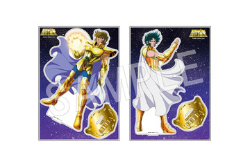 「聖闘士星矢」アイオリア＆シュラの新規描き下ろしグッズ、ジャンプフェスタ2023に登場♪再販アイテムも！ 画像