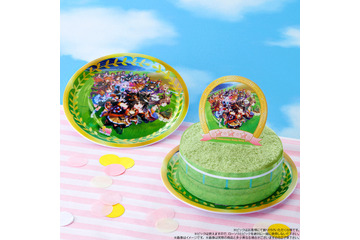 「ウマ娘 」レースコースの芝を食す!? キャラデコケーキ登場♪ オリジナル皿付きが嬉しい 画像